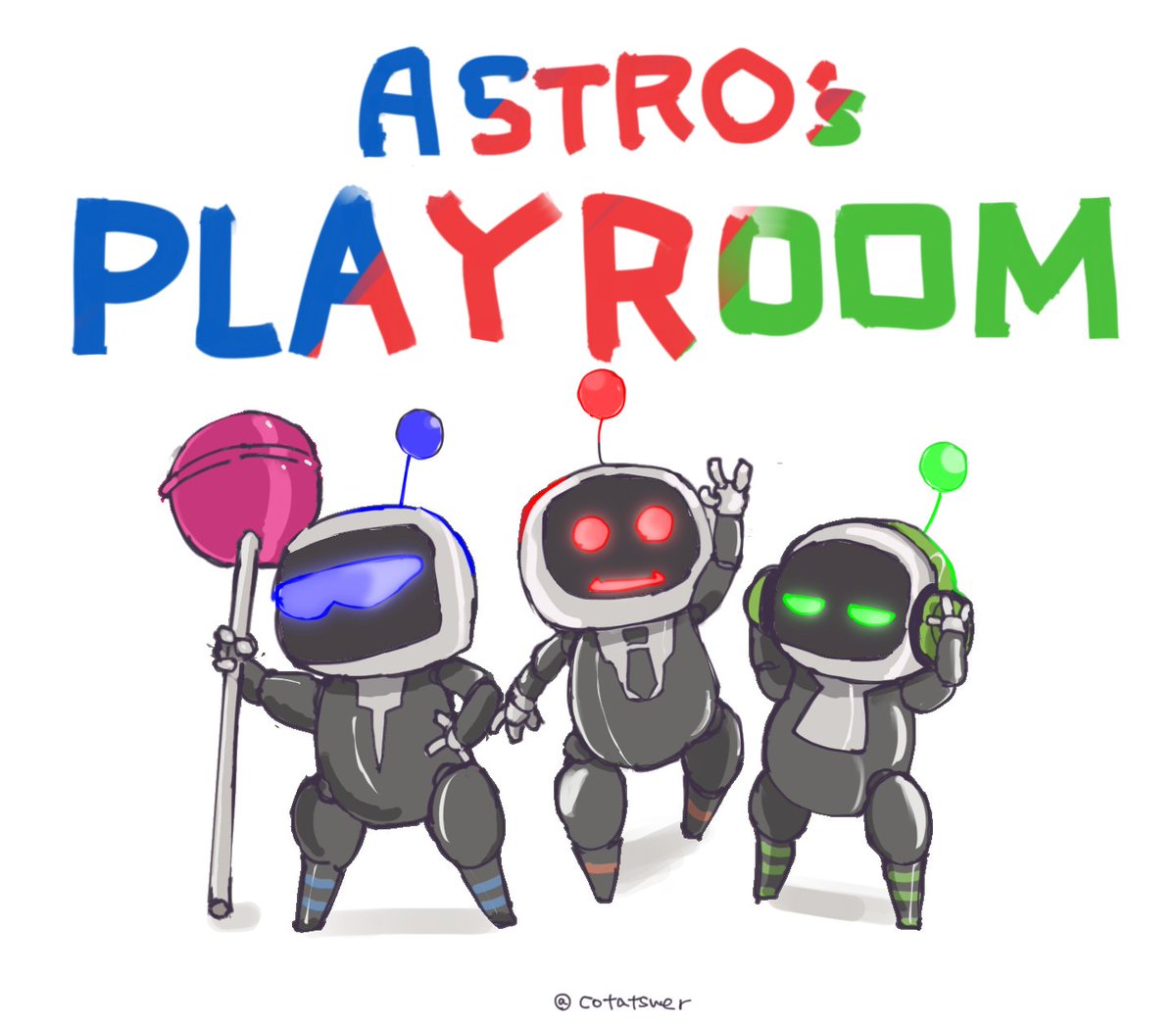 「ASTRO's PLAYROOM
つぶろさんver 」|こたつのイラスト