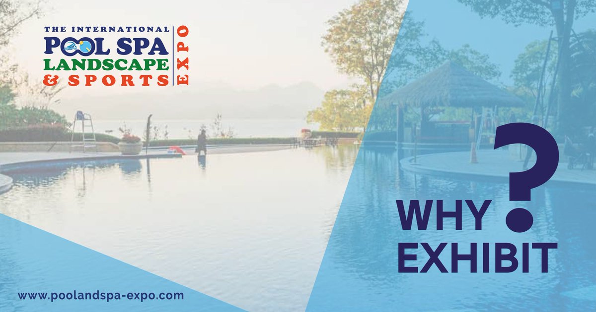 Reasons to Exhibit at Pool, Spa, Landscape and Sport Expo:👌👌 🏝 🎍⛳️🏋️🏊‍♀️
lnkd.in/dwGNrKg
#pool #pooldesign #poolbuilder #poolproducts #OutdoorLiving #Sport_equipment #AquaPark #Swimming_Pools #poolfence #poolsafety #poolside #poolaccessories #pooldecoration #pools