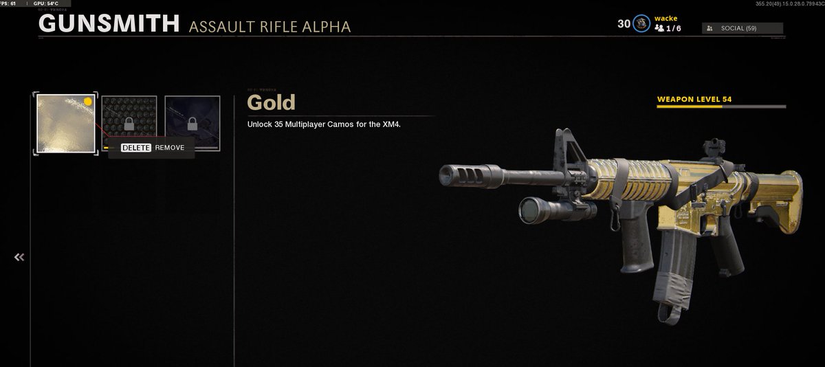 Gold XM4 