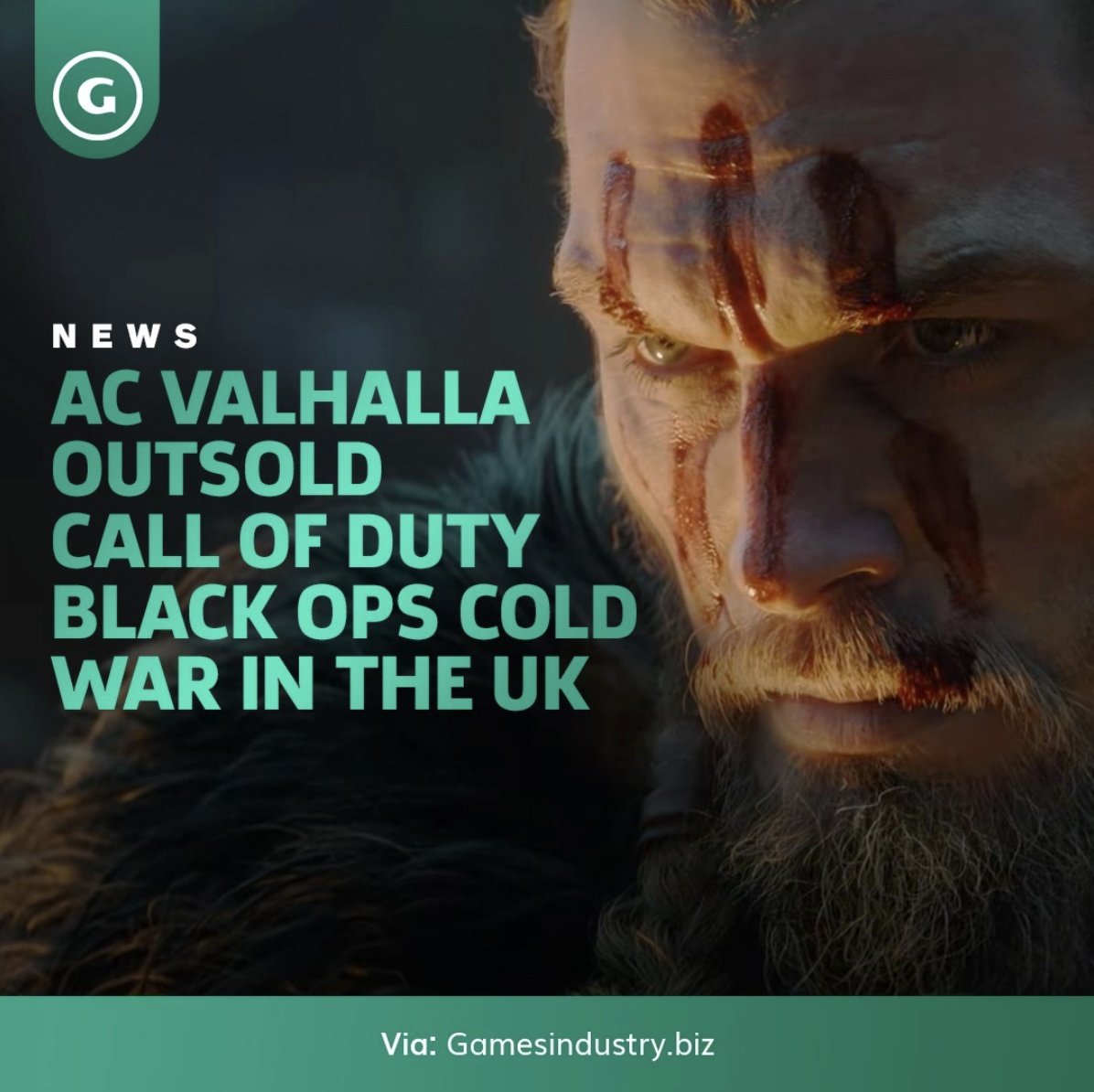 GameSpot's tweet photo. For the first time in 13 years, a Call of Duty game has launched in the UK without claiming the top spot for boxed sales 🤯 https://t.co/vijoo2jlgA https://t.co/12YVZVltIb