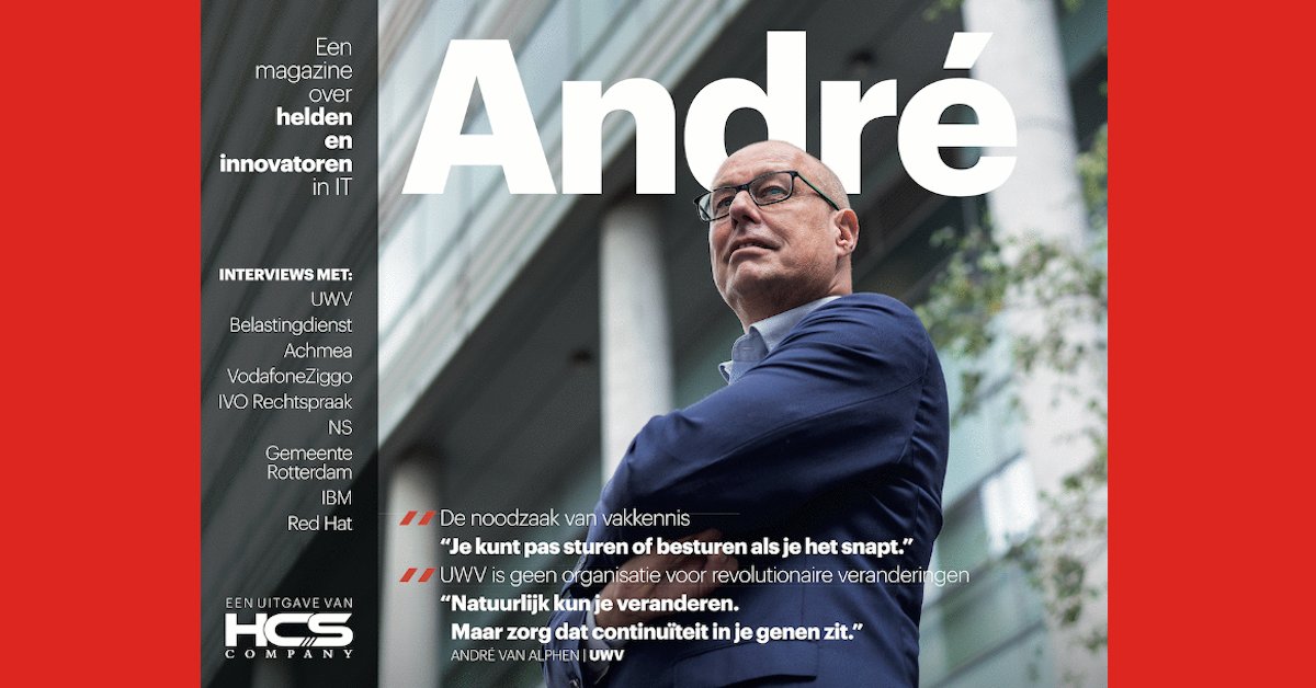 HCS_company's tweet photo. “Wees niet bang om te veranderen maar zorg dat continuïteit in je genen zit.”, dit zijn de woorden van André van Alphen, Directeur ICT Services bij het UWV, lees zijn interview hier: https://t.co/cThZSRdZA9
#UWV #HCScompany #SRE #Innovatie #RedHat https://t.co/NyaeqVzlMR