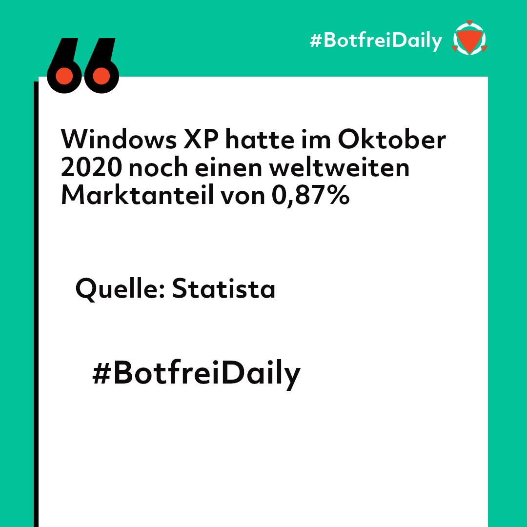 botfrei's tweet photo. #BotfreiDaily #WindowsXP https://t.co/BLjLSaoub5