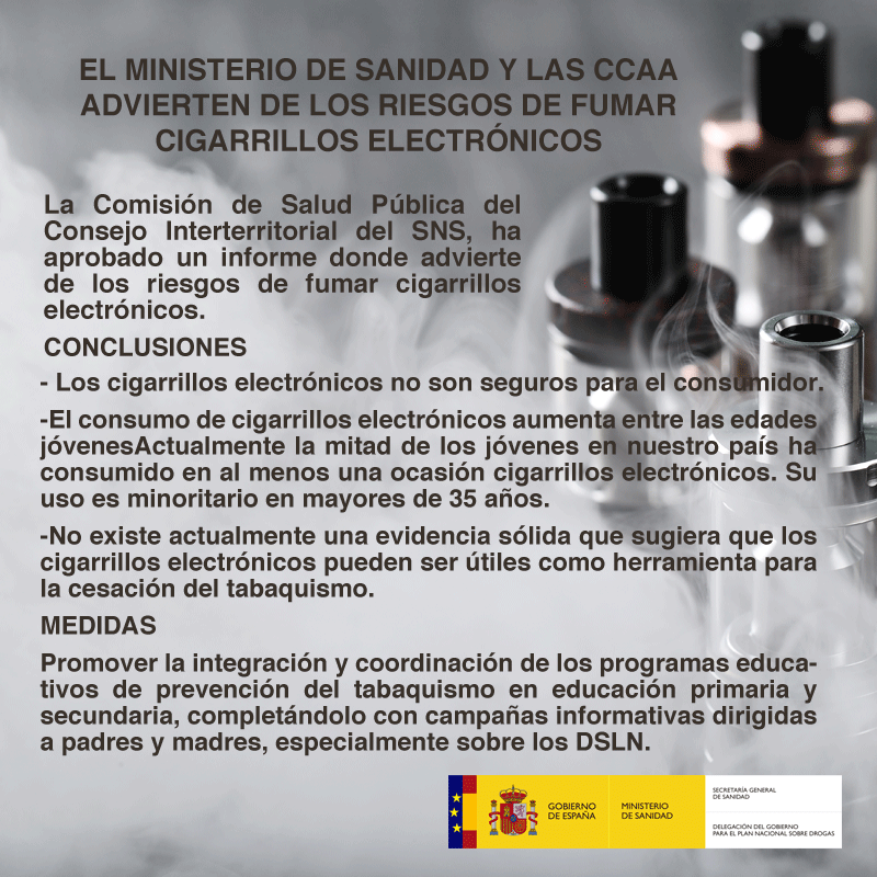 PNSDgob's tweet photo. Y los cigarrillos electrónicos? https://t.co/zbyNzh5psW