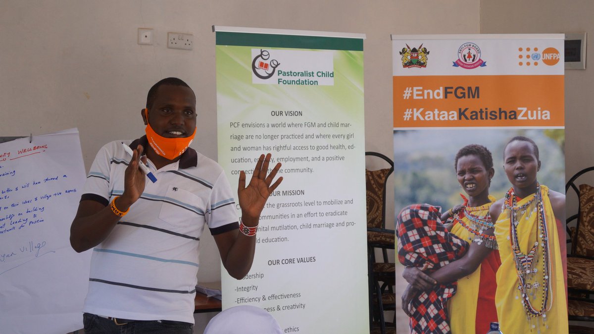 samuelleadismo's tweet photo. Yesterday, in partnership with UNFPA and World Vision Kenya we trained youth from four villages in Waso, Samburu - on how to challenge social norms and values by ending FGM, and promote child education.
#kataakatishazuia
#EndFGM
#UNFPAKe
#Worldvisionke
#PCF
#YouthEndFGM https://t.co/2GPofQaRSa