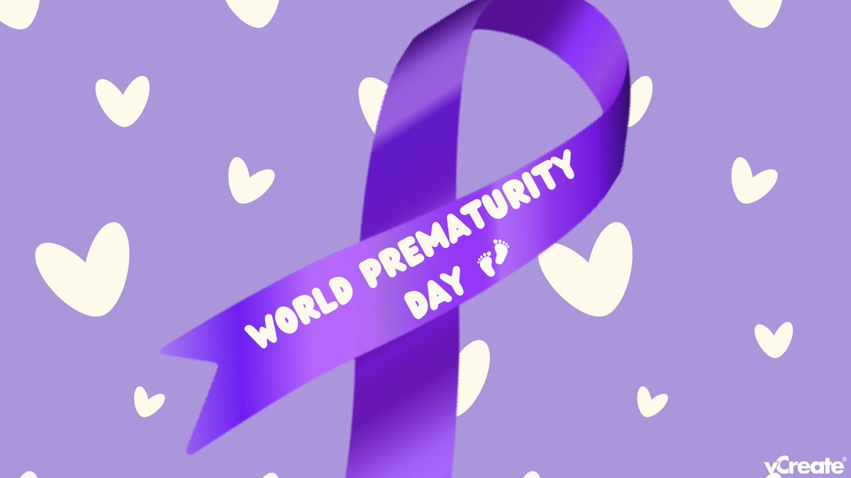 vCreateNICU's tweet photo. #WorldPrematurityDay is here! 💜 A day to raise awareness for all the miracle babies. 💕 Let's celebrate the preemie parents (past and present), the amazing staff that care for our babies and all those babies born too soon, who show us the true meaning of strength. 💪👶 https://t.co/F8rPJF3yrG
