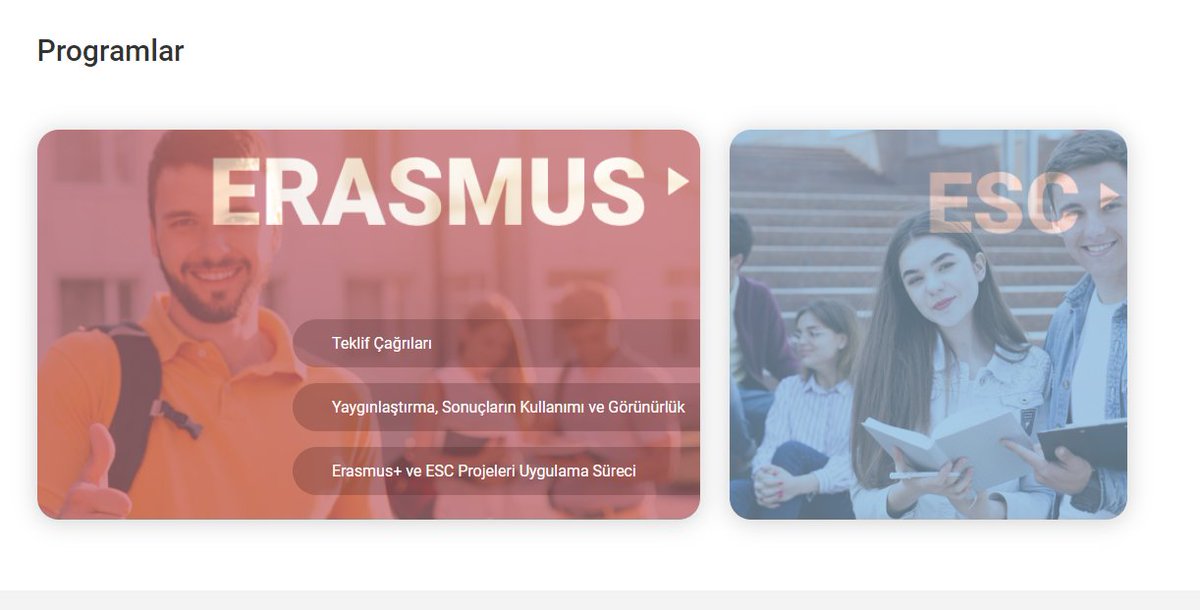 📌Erasmus+ ve ESC Programları:

Gençler/Gençlik çalışanları
Eğitim veren kişiler
Eğitim alan kişiler
Kurum/kuruluşlar

için farklı proje fırsatları ile mesleki, kişisel, sosyal, profesyonel gelişim ve ortaklık imkanı sunuyor. 

🔗İnternet sitemize göz atın:ua.gov.tr