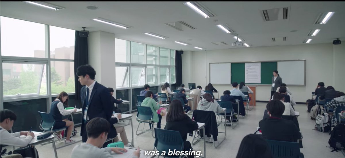 But here is the thing...If Dosan is such a realist, then why does he blame the winds of luck and karma for his cheating and the consequences that followed him throughout his life?