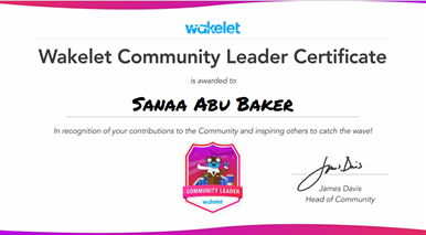 #WakeletWave. <a href="/mieexpert/">mieexprt</a>  @WakeletSupport  <a href="/wakelet/">Wakelet 💙</a>  <a href="/JBDbiz/">James (Wakelet) 🔜 ISTE</a>  
Thank you