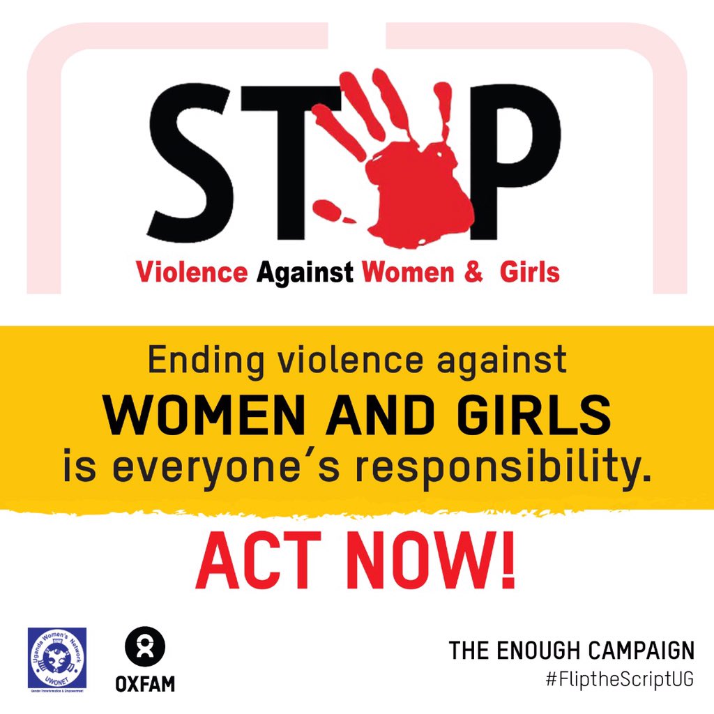 tbonnita's tweet photo. We need to shift social norms-attitudes,beliefs that justify violence &amp; gender inequality against women and girls. The “Enough”#FlipTheScriptUG campaign’s aim to tackle on these social norms to create shared beliefs in turn change expectations around behavior. https://t.co/vfjIyY0LFN