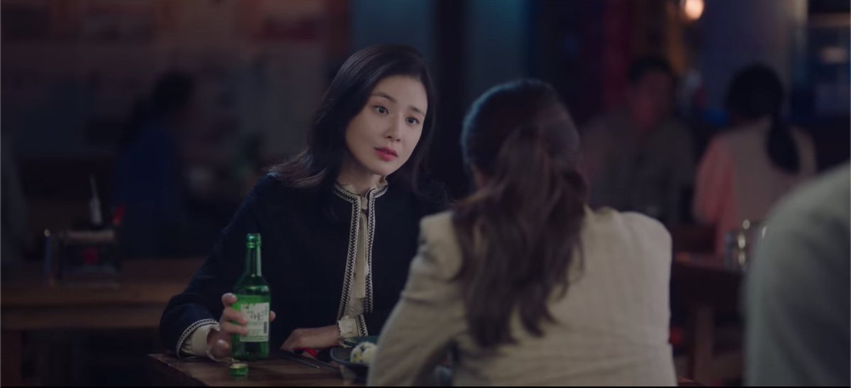 Lee Bo Young's character is very mysterious and she is not credited with a name or role.She speaks one on one, first to Dalmi and then to Jipyeong.