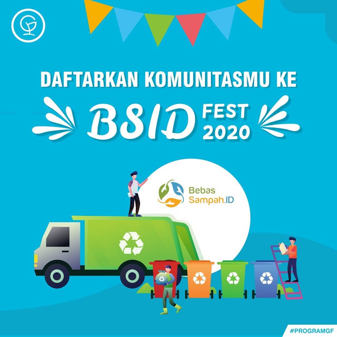 greenerationid's tweet photo. #PROGRAMGF MARI RAYAKAN ACARA KOMUNITAS MU DI BEBAS SAMPAH ID FESTIVAL!
Kesempatan tidak datang dua kali, buruan daftarkan komunitas kamu sebelum 30 November 2020 pukul 23.59. Info selengkapnya cek gambar atau intip di @BebasSampahID
#GreenerationID
#BebasSampahID https://t.co/8lDdo70UwP