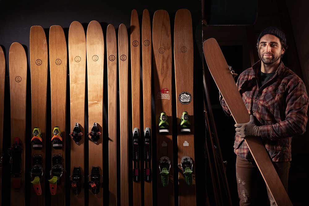 glossophoto's tweet photo. Yesterday I photographed @JamieKunka of Lonely Mountain Skis in his workshop in Perthshire. https://t.co/N0uskgiavX