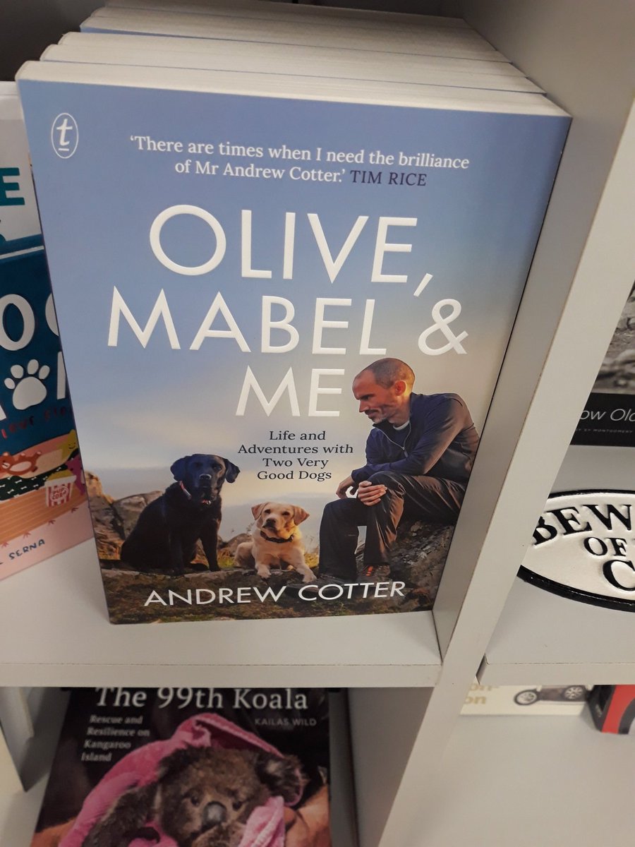 farrer07's tweet photo. @MrAndrewCotter Just found this in my bookstore in Perth Western Australia. Happy days🐕 https://t.co/Ccxet0Iulx