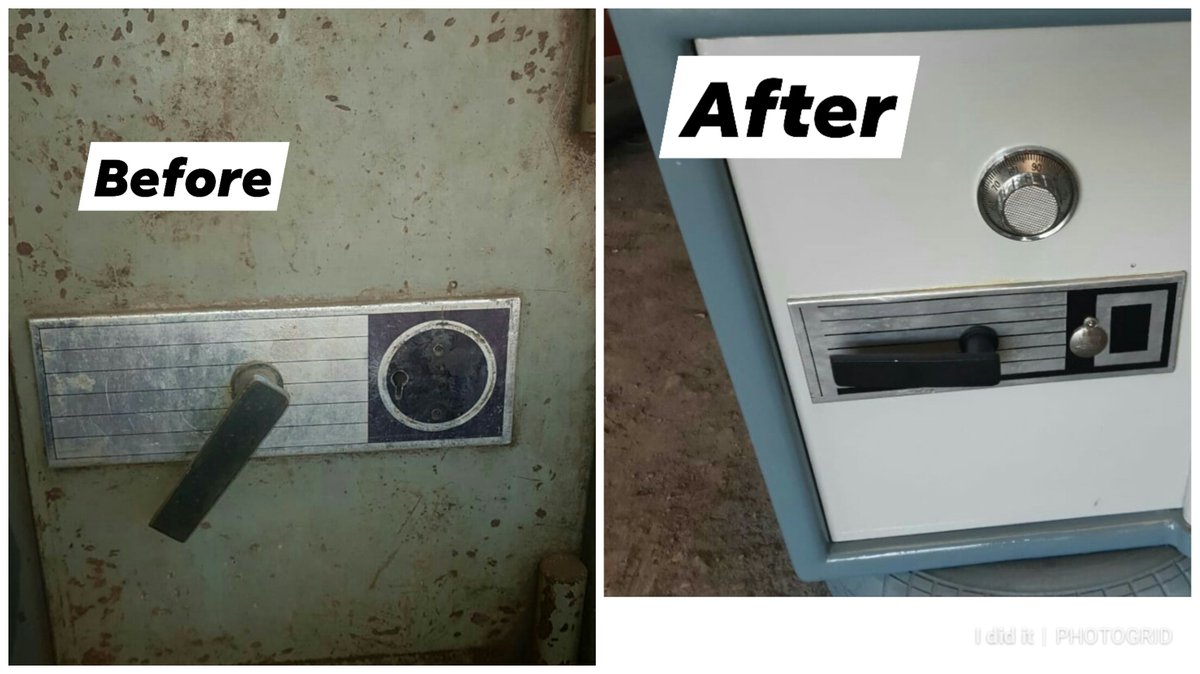 generalsafes's tweet photo. We repair your faulty safes.
We care. GSL. #Magicalkenya #tuesdayvibe #tuesdaymotivations #RingtoneAndShusho #MainaAndKingangi https://t.co/wamY0cQtyT