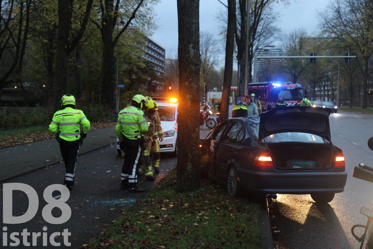 Melding ongeval Voorhofdreef Delft