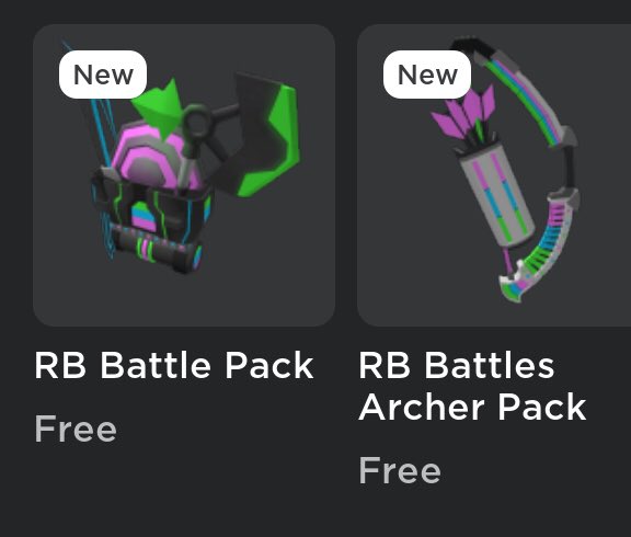 101slide's tweet image. Get the Rb battles back for free In the catalog