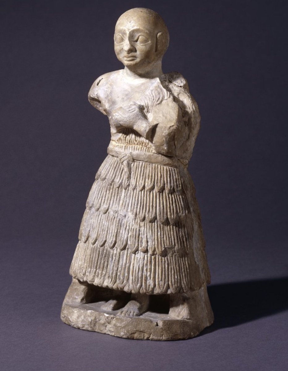 Forward ~30,000 yrs to the Kingdom of Sumer, in Mesopotamia. The Sumerians, whose greatest achievement was the invention of writing, documented their clothing. The ritual attire for men was a fur skirt tied to a belt called Kaunakes.