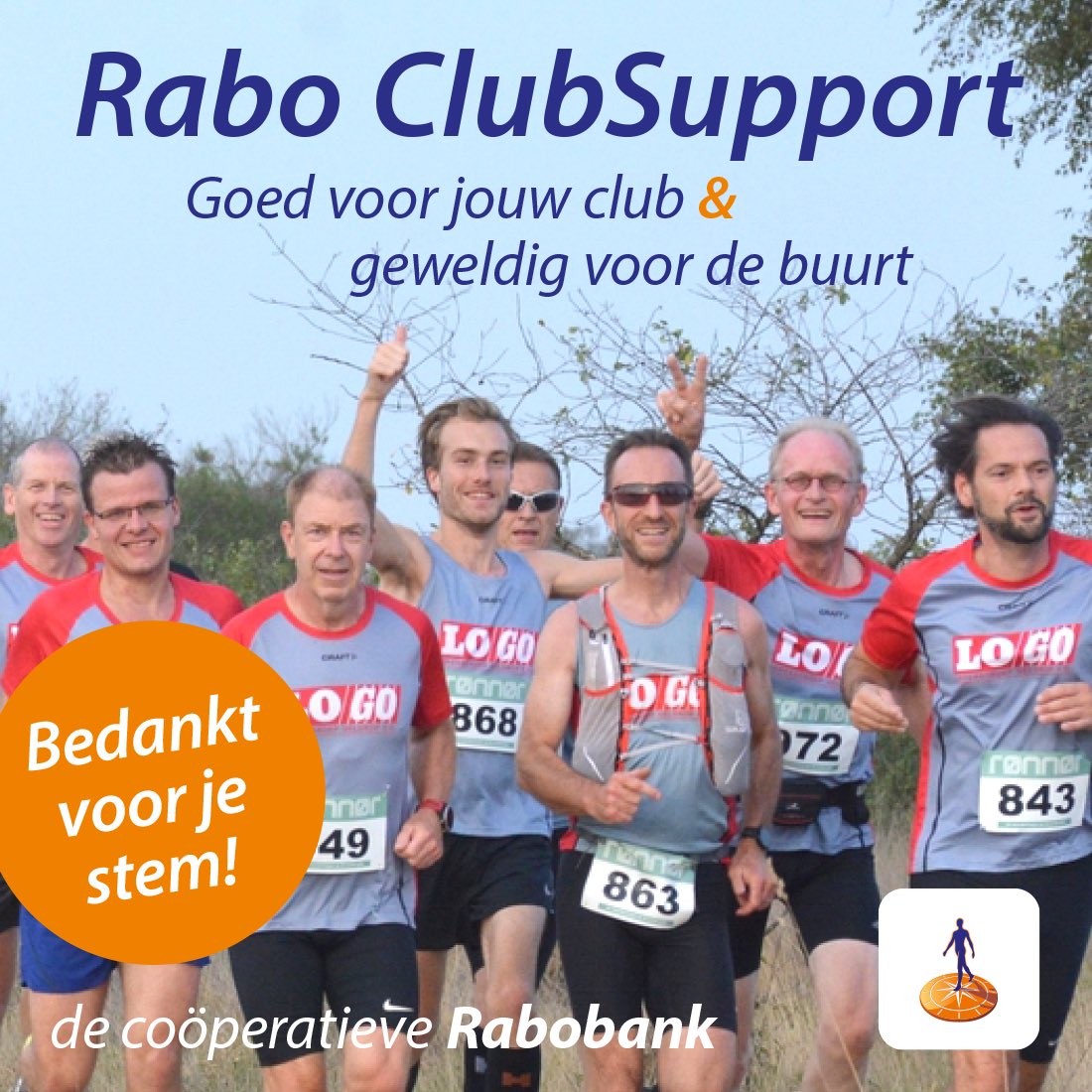 LOGOGeldrop's tweet image. De opbrengst van de Rabo ClubSupport actie bedraagt maar liefst € 978,48! Een geweldig bedrag! Iedereen die op ons heeft gestemd enorm bedankt!
