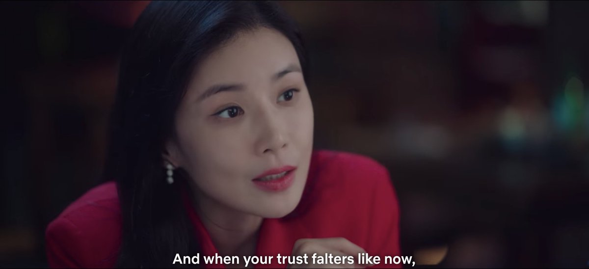 She appears to Jipyeong in red, which symbolizes passion, creation and childbirth. Appearing as the motherly form of Samshin is very fiting as he is an orphan.She tells him to trust the choice he made and gives him the same advice as Dalmi; ask your ancestors for help.