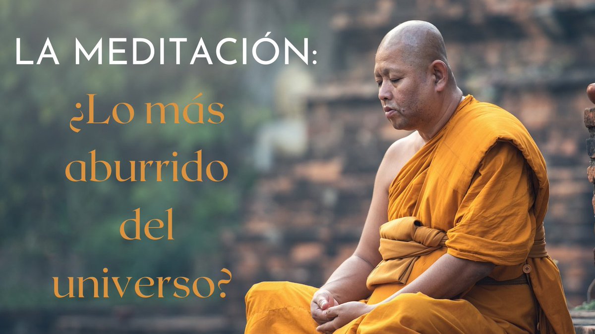 modoser1's tweet photo. "La meditación: ¿lo más aburrido del universo?" El nuevo post de Eduardo Jáuregui en el blog de ModoSer. #meditación #mindfulness #aburrimiento #bienestar https://t.co/lXafjDdNci https://t.co/IrTT4AnXMK