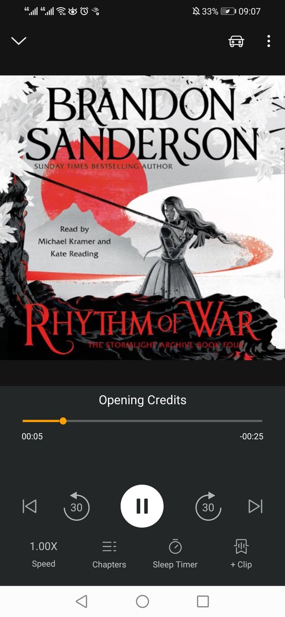 evamary333's tweet photo. And it's out! #RythemofWar #RoW #BrandonSanderson https://t.co/T0oWMBkaNB