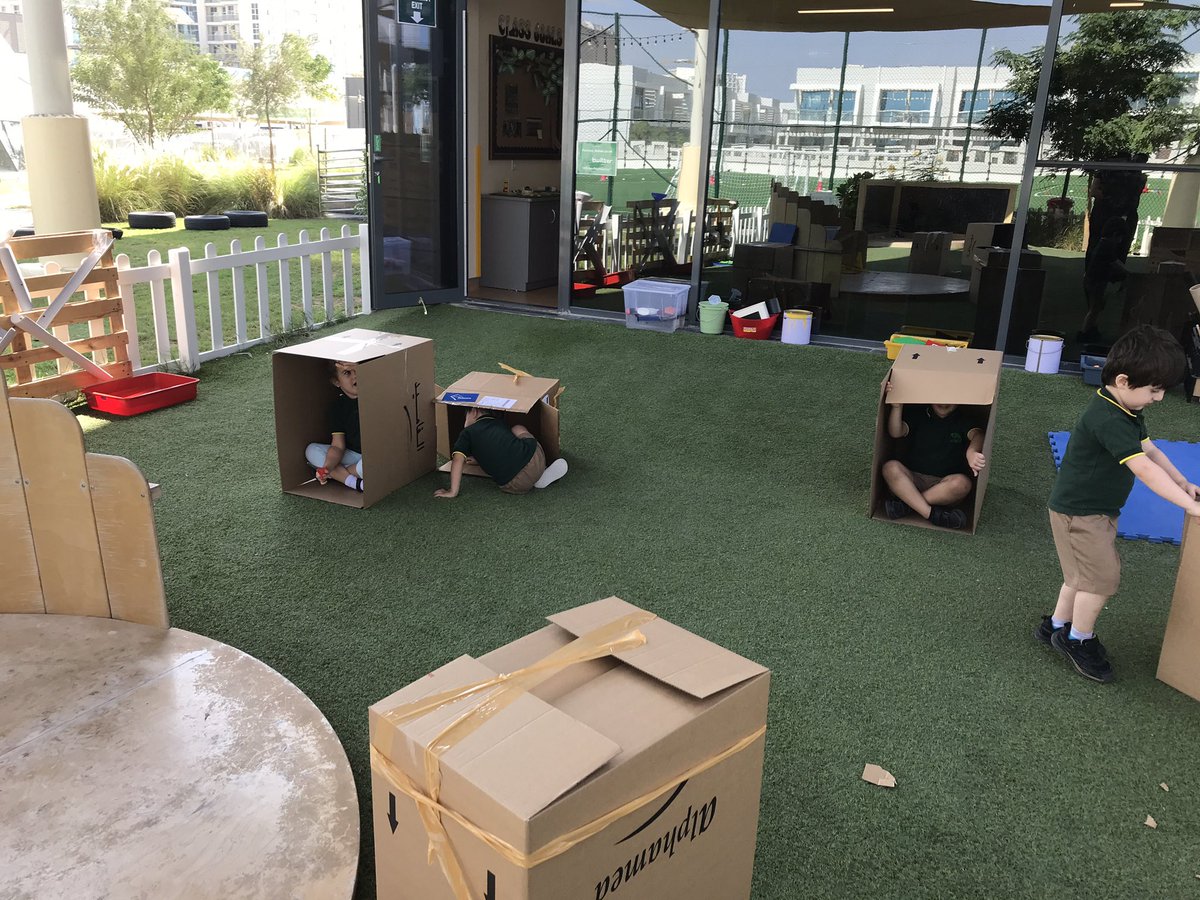 ArborFoundation's tweet photo. #FS1 acacia designing and decorating their spaceships to go to the moon.
#Arborcreativity #imagination https://t.co/erWSKw41UX