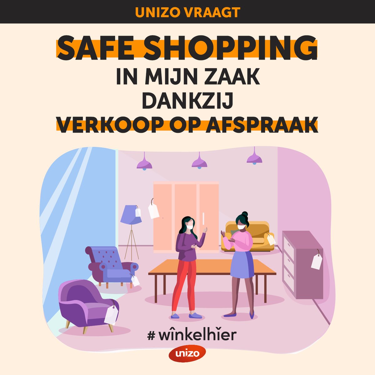 UNIZOvzw's tweet image. "Laat handelszaken liefst zo snel mogelijk en uiterlijk vanaf 1 december klanten op afspraak ontvangen," bepleit @DannyVanAssche namens UNIZO en sectorfederaties voor mode, interieur, elektro, auto, fiets, tuin, juwelen en bouw.
Lees meer 👉 bit.ly/3pwGDQh #winkelhier