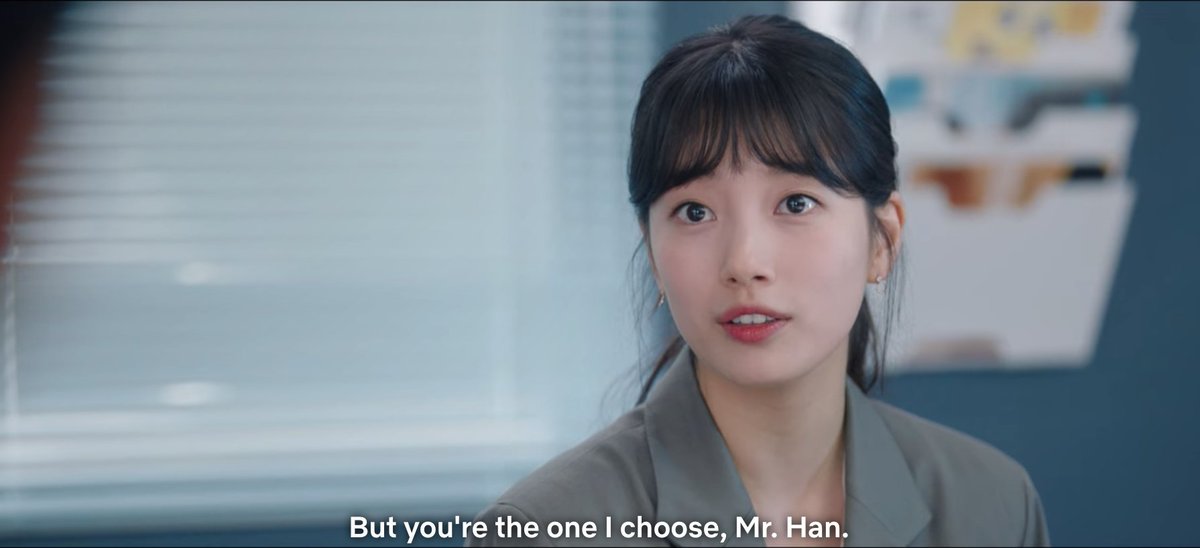 This advice echoes Dalmi choosing Jipyeong twice now.Now that her trust has faltered, she must try to trust her choice and pray to her ancestors, aka let go