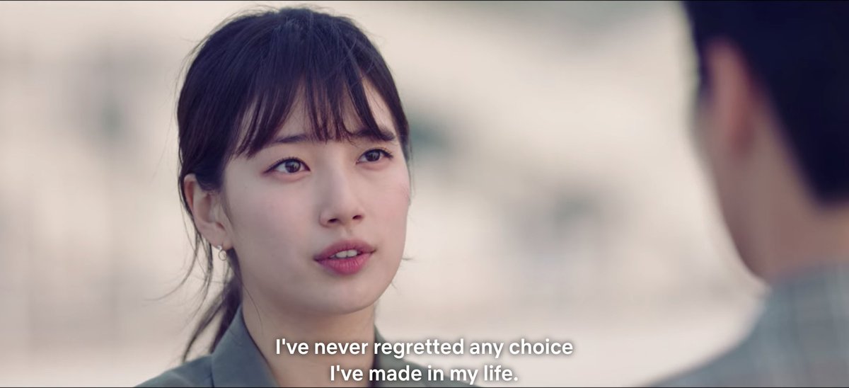 This advice echoes Dalmi choosing Jipyeong twice now.Now that her trust has faltered, she must try to trust her choice and pray to her ancestors, aka let go