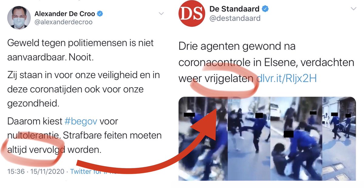 SanderLoones's tweet photo. Of dat de paars-groene regering u eerst belooft dat ‘strafbare feiten altijd zullen worden vervolgd’... maar de daders alweer onmiddellijk vrijgelaten worden.
Zou Vivaldi u daarover laten meepraten in het #dialoogplatform? https://t.co/8OpR8Ep96m