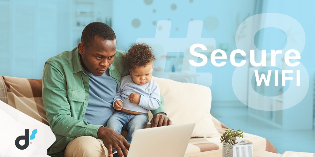 DromanSL's tweet photo. #TopTipsTuesday  #CyberSecurity #WorkFromHome 

8. Secure WIFI

Only use encrypted WIFI for business. WIFI encrypted with WPA-2 is more secure than WIFI that is open for all to access. https://t.co/iyHRrU68EU