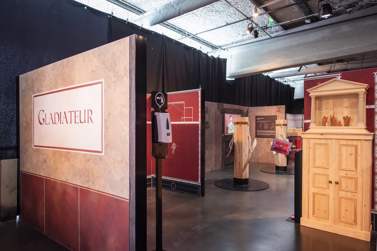 capsciences's tweet photo. #Museum30 Jour 16 | #Mouvement 

Les expos à #CapSciences sont toujours en mouvement grâce à l'itinérance ! « Gladiateur, l’expo dont vous êtes le héros ou l’héroïne » sera notamment disponible à l'itinérance à partir d'avril 2021.

👉https://t.co/FqfiZ3xJut https://t.co/GyNrZOHWMV