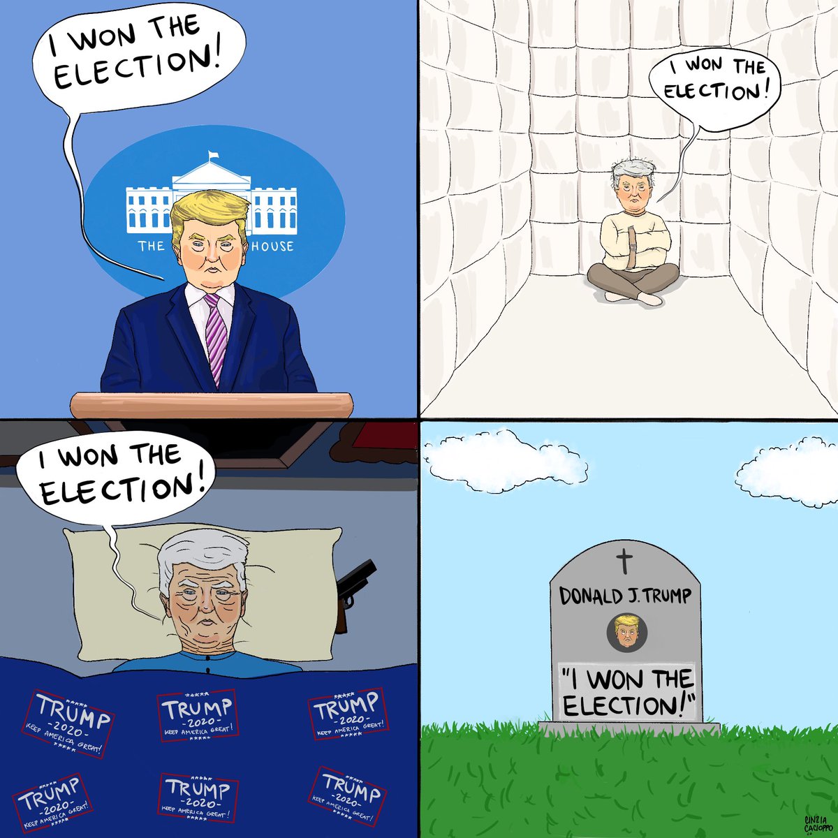 Tutto sommato l’ha presa bene, dai.

#vignetta #trump #USElectionResults