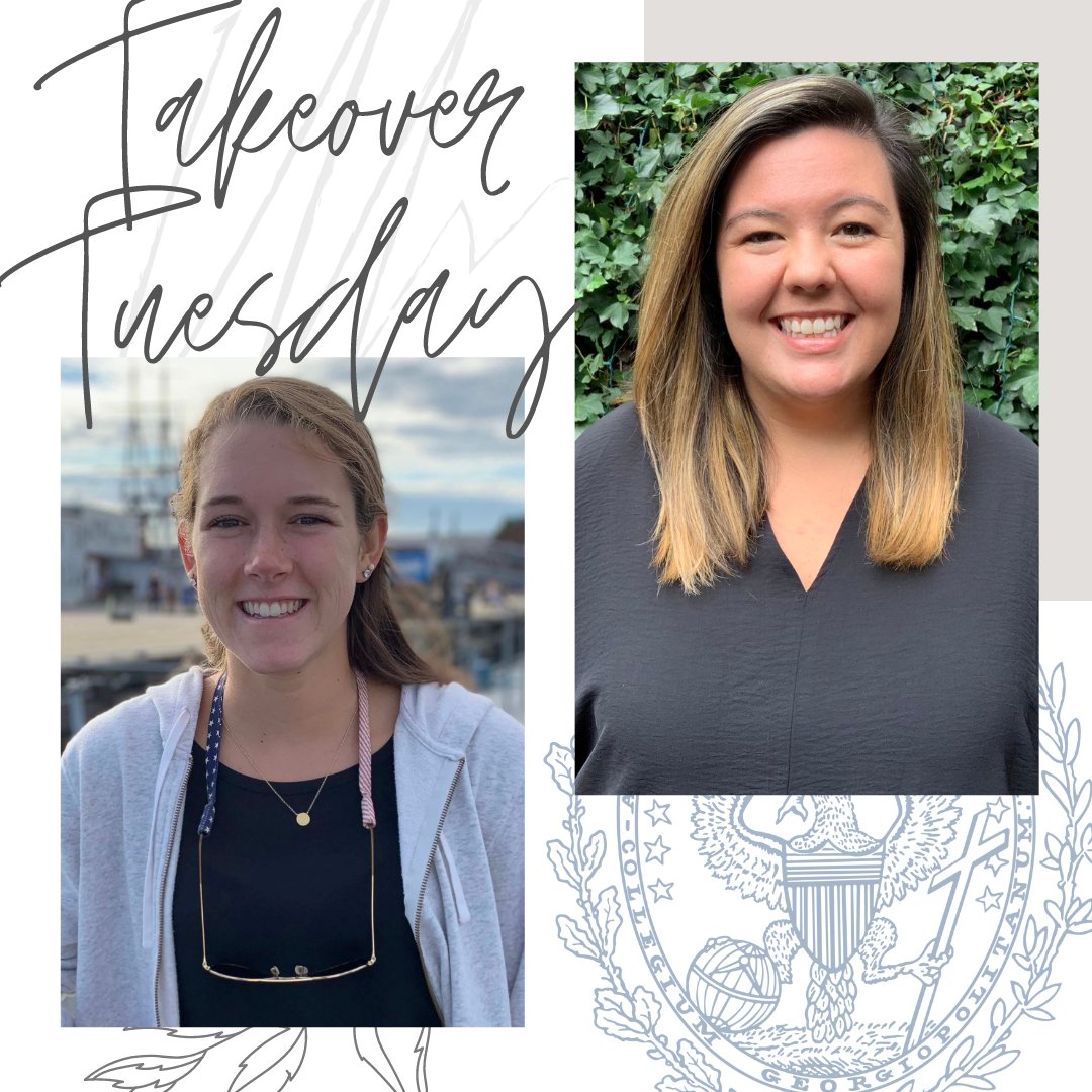 Follow our IG stories today for another TAKEOVER TUESDAY featuring a day in the life of Katelyn and Taylor, both M2023!
