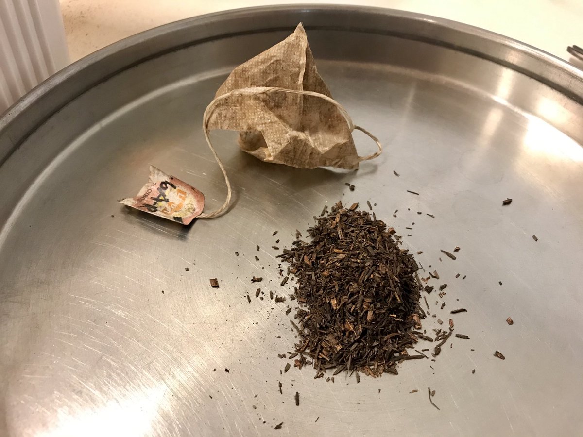 Renske_Jongen's tweet photo. Spent the day with lots of tea! #teatime4science. You can clearly see that rooibos tea decomposes much slower than green tea. @TeaBagIndex #litterdecomposition #soilbiology #microbes @niooknaw @Lipton_NL https://t.co/17OwEzgiX7