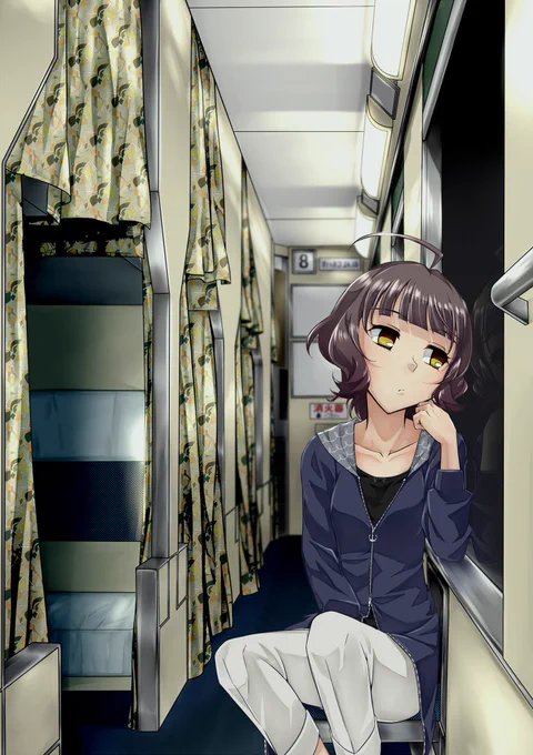 #皆さん線画と塗った後を見せてください
1枚目 完成、2枚目 線画、3枚目 ラフ 