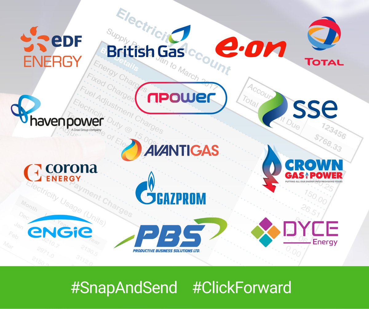 These are some of the trusted suppliers we work with to ensure we always get the best deal possible for your business. 

We offer a free, no obligation, review of your energy bills to check if you are on the best deal, or, if there are savings that could be made!