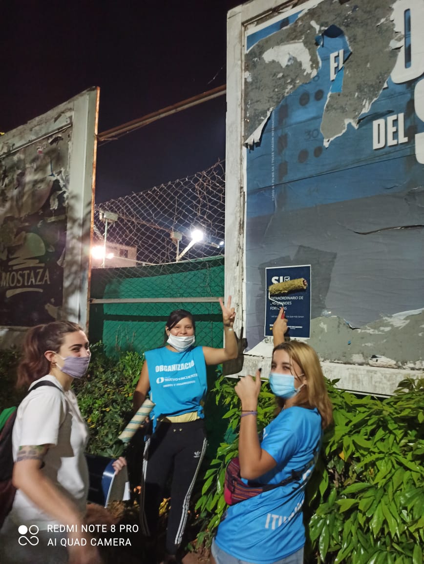 nebuenosaires's tweet photo. #Ituzaingó ::: Militamos por una Patria justa y solidaria. 
#SiAlAporteExtraordinario ✌️ https://t.co/SVkhHbOuFM
