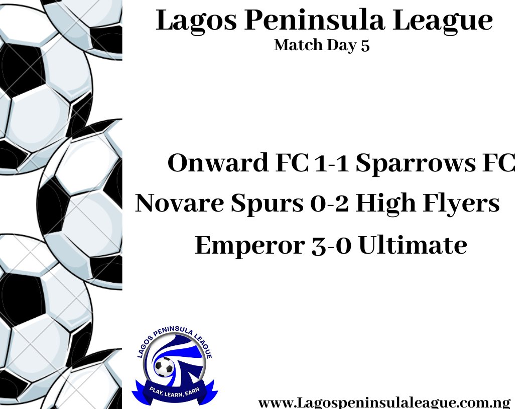 LagosPeninsula's tweet photo. How is your team fairing at the moment. @highflyersfc increase the lead on the log as ultimate is yet to get a point this season.

#LPL2020 https://t.co/mVZD9rmy8f