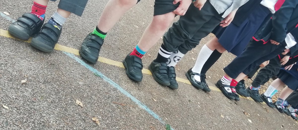 A super selection of odd socks for #OddSocksDay2020 <a href="/National_Y3/">National Year 3</a> <a href="/National_Junior/">The National Church of England Junior School</a>