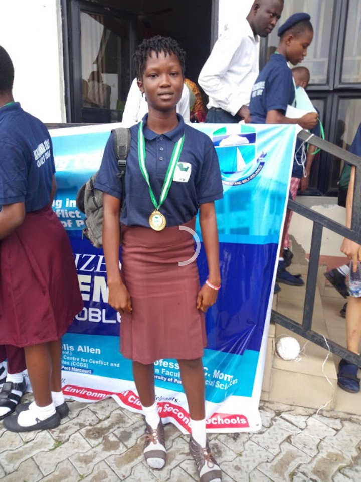 We remember Miss Confidence Igwe, a Gas Alert Club member in CSS Obrikom. She gave up her dream course, Geology, and decided to study Mineralogy, to encourage exploration of other mineral resources, to reduce oil pollution in Nig
Great child!
<a href="/NACGOND/">NACGOND</a>
<a href="/NLintheUSA/">Netherlands Embassy in the US 🇳🇱🇺🇸</a> 
<a href="/NigeriaInfoPH/">NigeriaInfoPH</a>