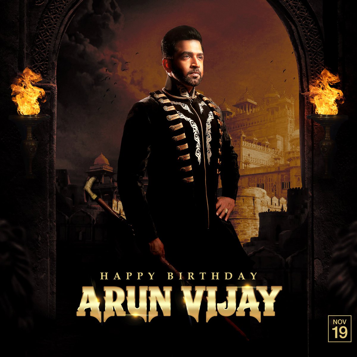 Extremely glad to release the Man of Action ARUN VIJAY 's BIRTHDAY CDP now...