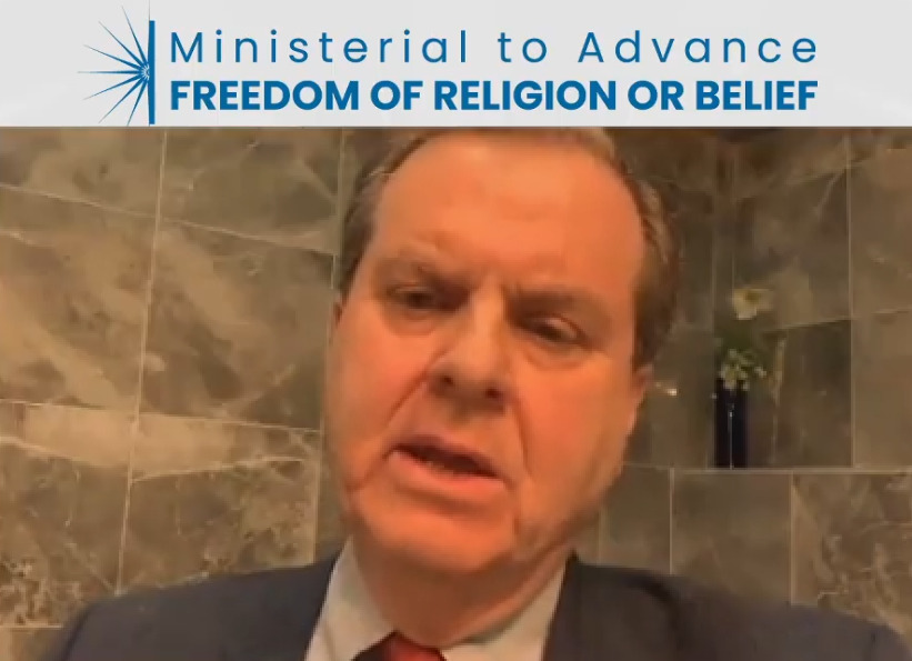 AJC_CE's tweet photo. "We need to urge ourselves as Jews, and everybody else, to ensure that the ultimate goal is ecumenism and not triumphalism" - @DavidHarrisAJC reminding that all religions should be united in their fight to protect #ReligiousFreedom during COVID-19.
#FORB2020 #ReligiousFreedom https://t.co/VNasPPwGpy
