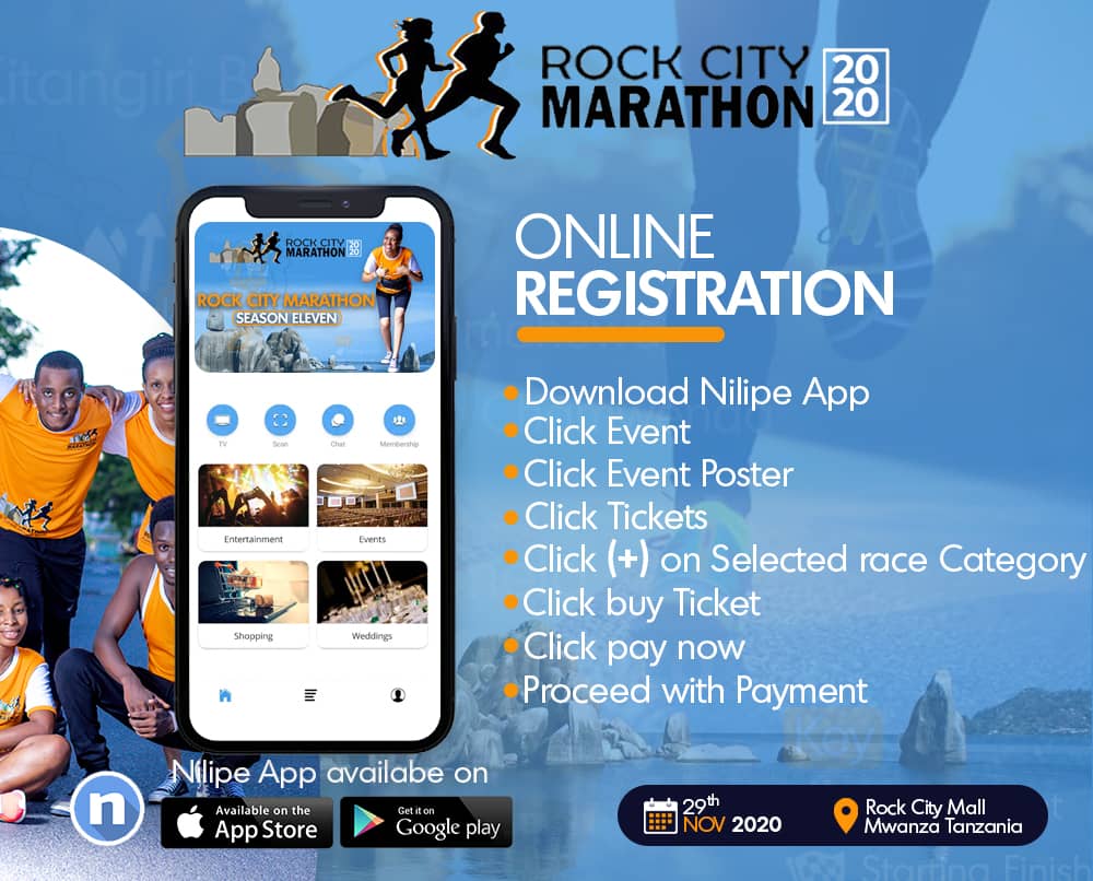 bajabiri's tweet image. Haya hayaaaaaaa....... #LakeZone wamesema haiwezekaniiiii.
Wamekuja na #RockCityMarathon 💥💥💥💥💥💥.
Fika #JustFitKijitonyama ujisajili pia.