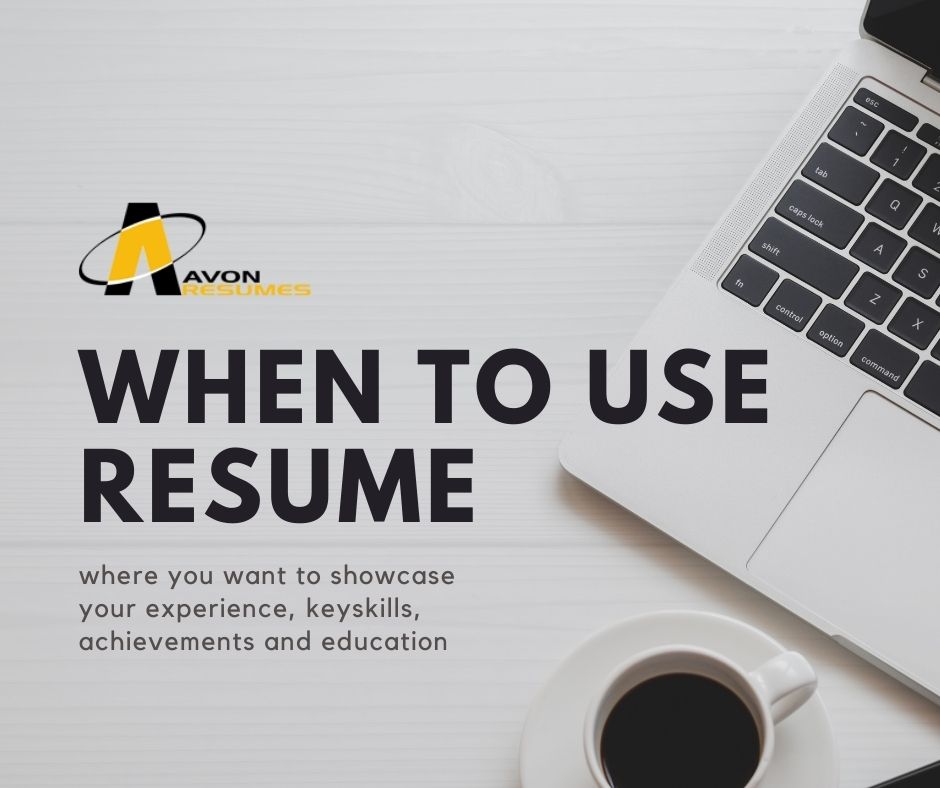 AVONRESUMES's tweet photo. When to use Resume | Professional Resumes Services | Avon Resumes
#jobsearch #resumetemplates #career #onlinecvtips #jobseekers #education #work #job #graduati #avonresumes #checkmyresume #resumebuilder #resumetips #needajob #hr #kills https://t.co/KdVJqZ5apT