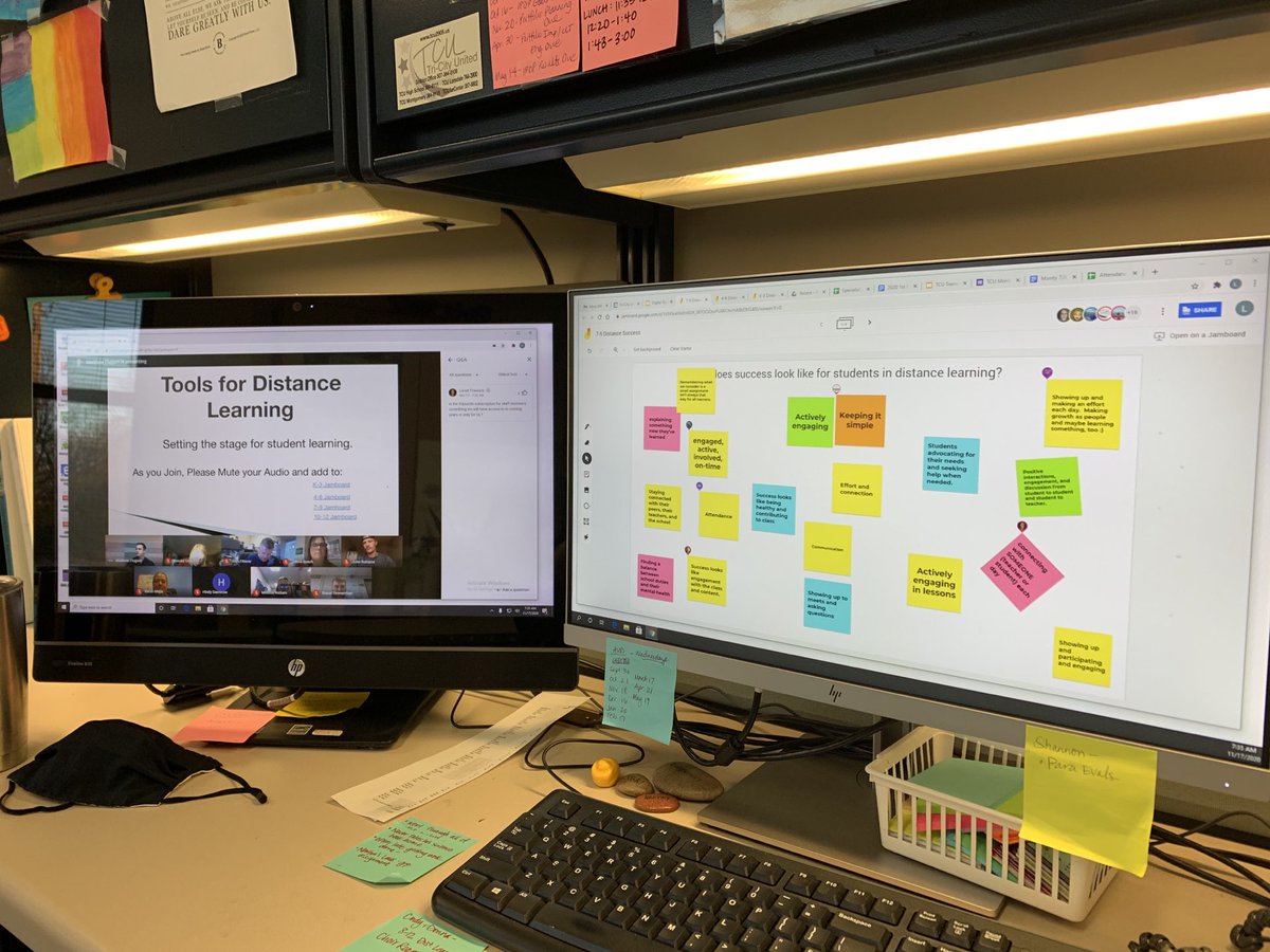 Day 2 of planning and PD focused on distance learning.  Tomorrow we begin distance learning with our students.  We are committed to providing the best possible learning experiences for our Titans!  ⁦<a href="/TCU2905/">TCU2905</a>⁩ Thank you ⁦<a href="/MrFlugum/">Matt Flugum</a>⁩