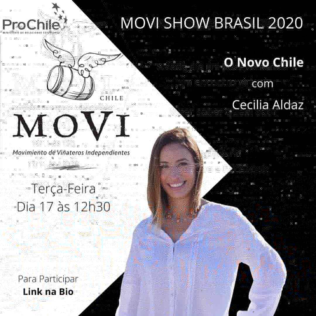 Hoje: Dia #2:  MOVI Show Brasil 2020
12:30 h com o flight O NOVO CHILE dirigido por Cecilia Aldaz

FACEBOOK:  facebook.com/MOVICL

YOUTUBE youtu.be/vREAJz7-Sy8