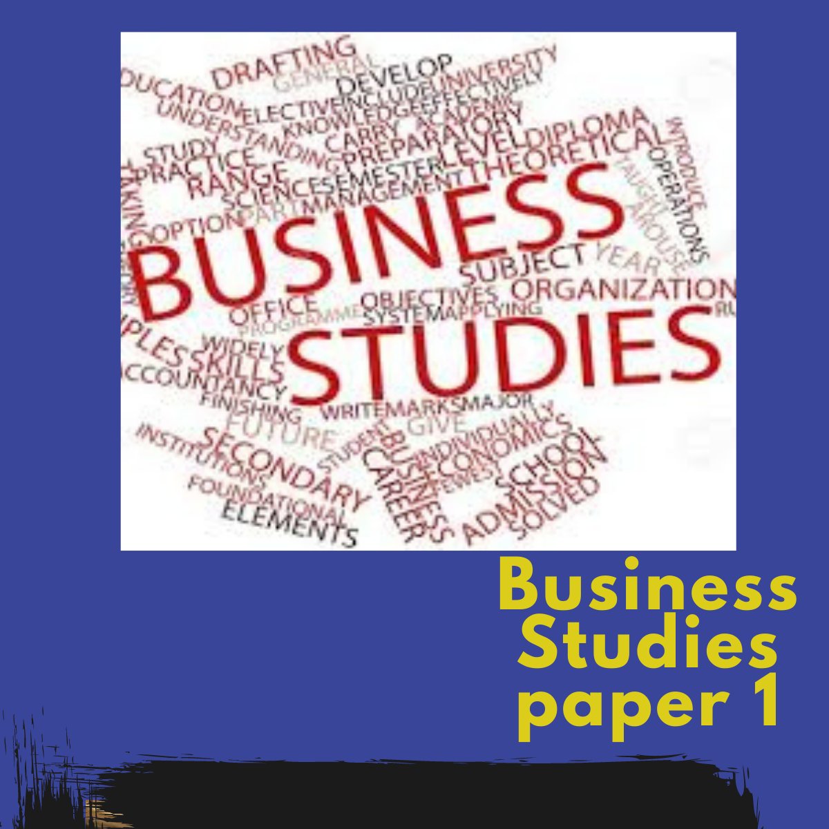 TeamGraduateNam's tweet photo. Business Studies Higher Level 8336 Paper 1 
"The problem is that even if students know all the subject content they do not gain good marks because of the way in which they answer the question paper."
 - Morne Rust, course tutor. https://t.co/NfQ6fwoptc