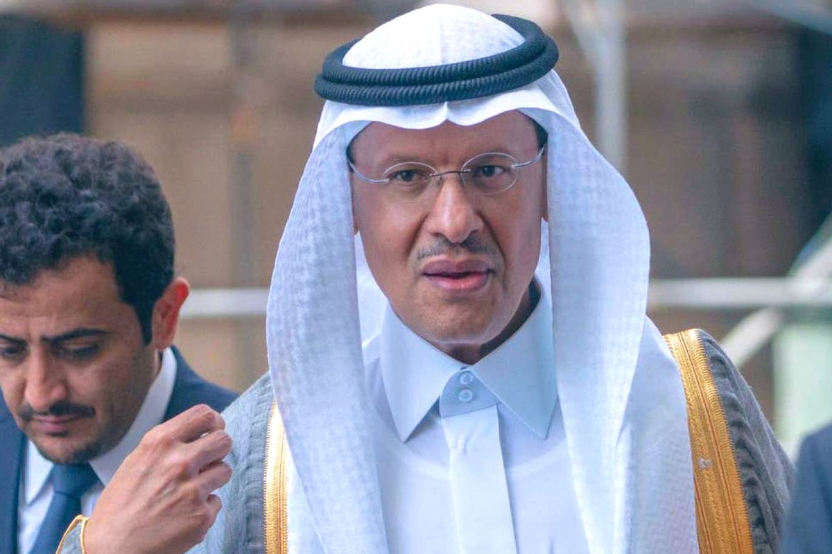 ENAD_Alotaibi's tweet photo. وزير #الطاقة الأمير عبدالعزيز بن سلمان يؤكد:

📌التعافي الاقتصادي يبقى قويا في آسيا خاصة الصين والهند.

📌حققنا 99.5% من المستهدفات التي وضعناها في إبريل الماضي،وعلينا أن ننتبه للإنتاج الجديد الذي دخل أسواق #النفط.

📌الشهر الجاري شهد تطورات متسارعة وأبرزها أخبار لقاحات #كورونا https://t.co/OPNTTii3Hn