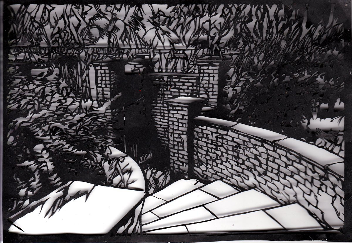 吟遊紙人 10 3雑貨村at 高萩 私を有名にしてください 切り絵とか切り折り紙とかやってます 立体 半立体 平面 風景 生物 植物 メカニック 妖怪 文字 など 最近は猫多めです 切り絵 切り折り紙